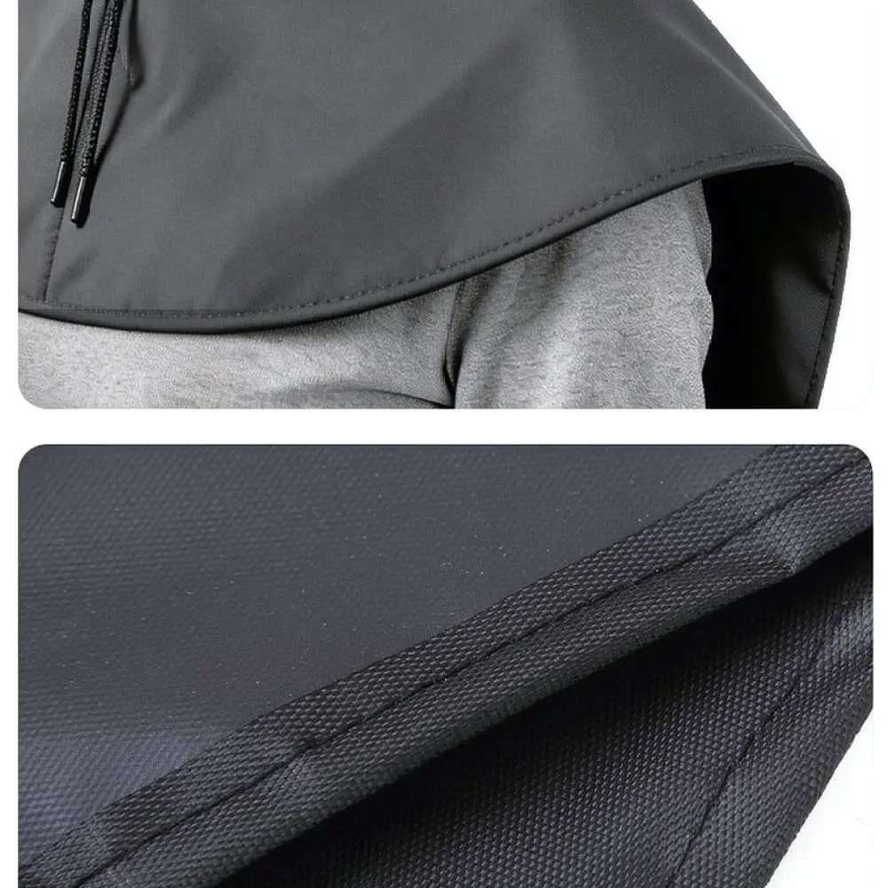 Rain Protection Shoulder Cover Hood Hat Waterproof Gear For Delivery Courier Outdoor Work Hiking Rain Cape
