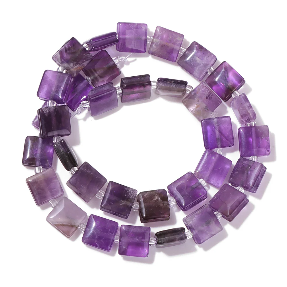 Natural Amethyst Stone Beads Purple Quartz Crystal Irregular Gem Beads For Jewelry Making Earrings Bracelet Necklace Accessories