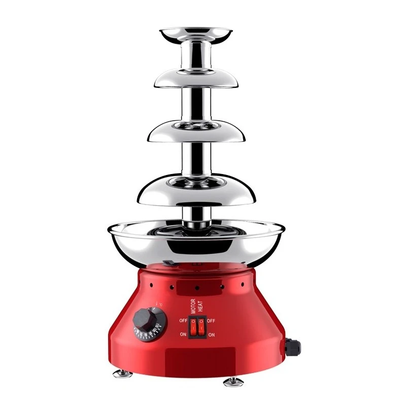 Commercial Chocolate Fountain Faucet Style Dispenser Stainless Steel Buffet Party Event Machine Large Capacity Melting Warmer
