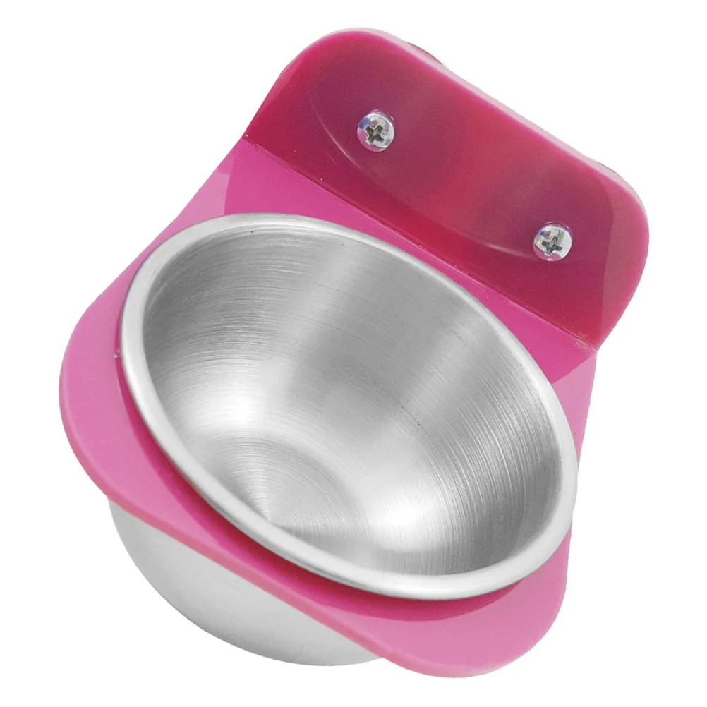 

Bird Cage Parrot Food Box Feeder Dispenser Portable for Bowls Practical Holder Feeders