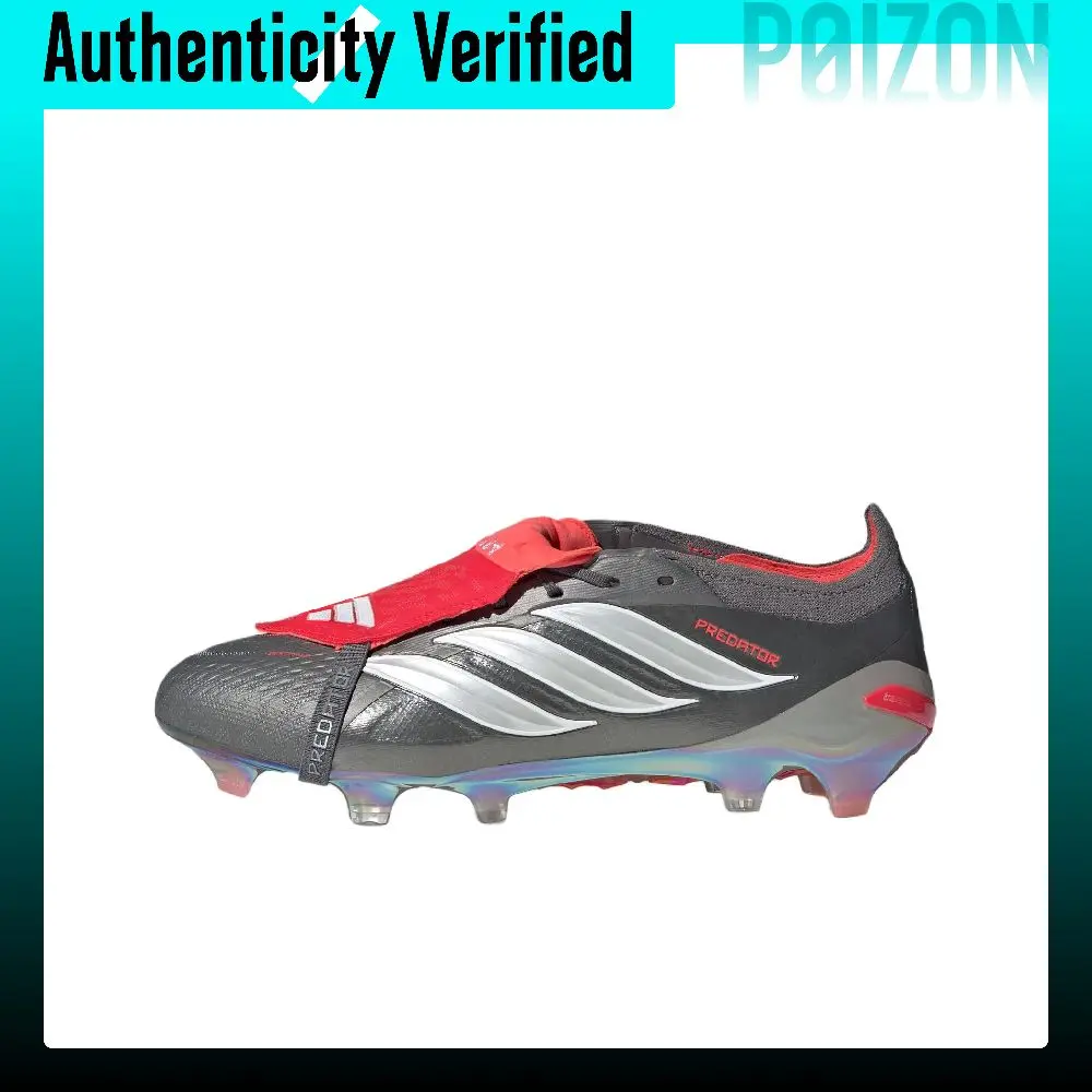 Adidas PREDATOR ELITE Soccer Shoes Unisex Iron Gray JS0379