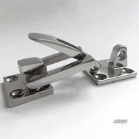 4X Marine-Grade 316 Stainless Steel Boat Deck Locker Hatch Anti-Rattle Latch Fastener Clamp Marine Hardware Accessories