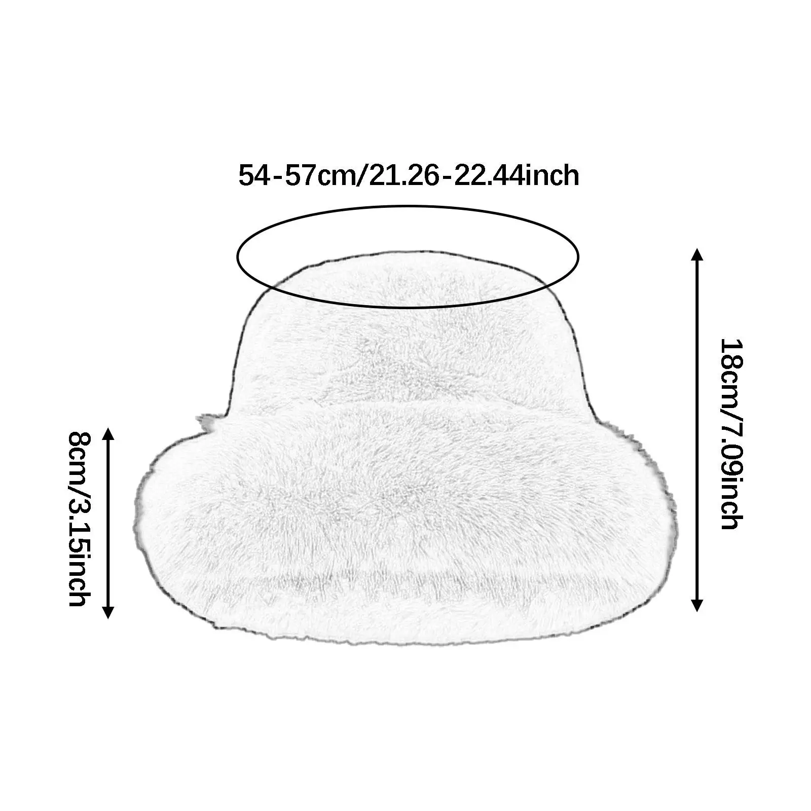 قبعة دلو شتوية من الفرو الصناعي ناعمة للنساء والسيدات، قبعة روسية سميكة من القوزاق، قبعة صياد فروي، قبعة ثلج للرحلة