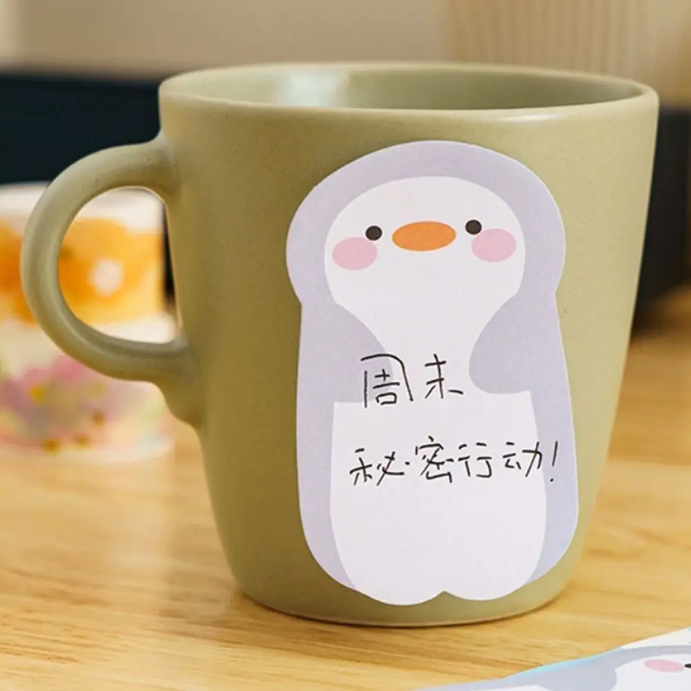 Bookmarks Cartoon Bear Animal Memo Pad Cat Sheep Sticky Notes Dog Penguin Notepad Office