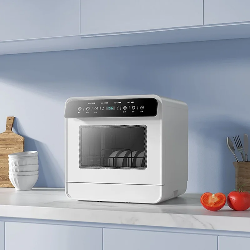 Exclusive Cross-border Sales | Countertop 4-set Household Small Dishwasher | 220V British European Standard Foreign Trade