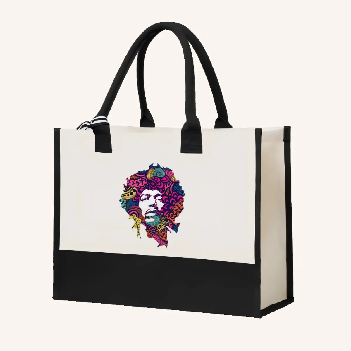 2026 جديد وصول موضة عملية واسعة قابلة لإعادة الاستخدام حمل حقيبة نمط طباعة 2 لهجة الثقيلة حقيبة كتف كبيرة fo