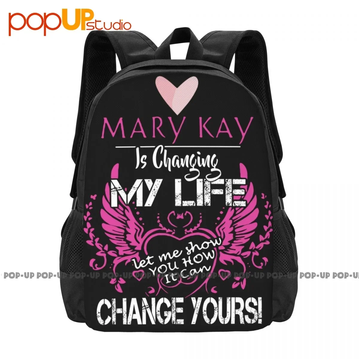 Mary Kay Is Changing My Life Let Me Show You How It Can Change Yours Backpack Large Capacity Foldable Multi-function