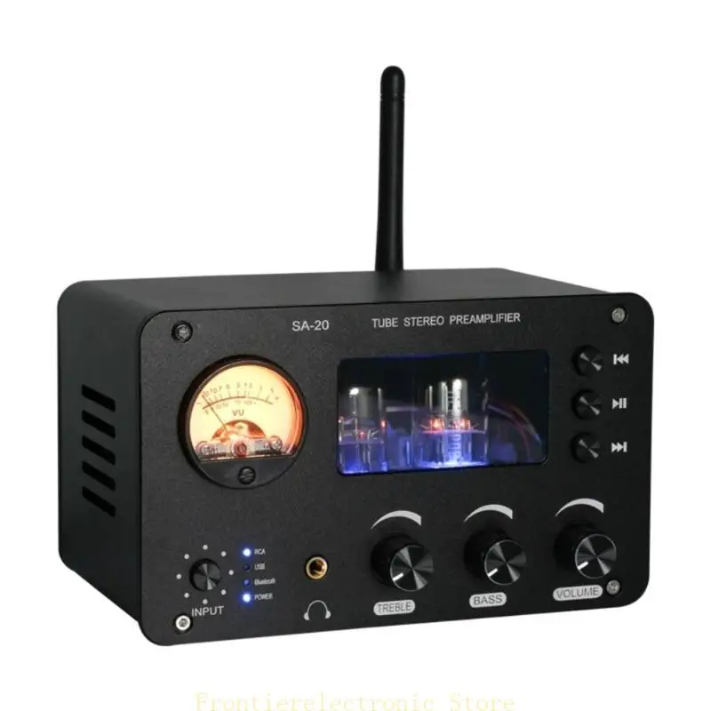 

G8DB Powerful SA20 Tube Stereo Pre-Amplifier For Passive Home Speakers/Subwoofers