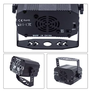 R & G-Dream Projector Laser Aurora, 60 Standard, DJ Disco Light, Party, RGB, LED, Bar, Tanzraum, Geburtstag, Bühneneffekt, USB, Fernbedienung 12 Hauptverkäufe Aurora LED Bar - №12