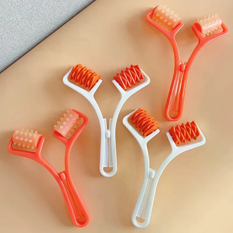 

Массажер для лица, роликовый Y-образный формирователь тела, массажный против морщин, подтяжка лица, для похудения, рук, ног, шеи, релаксация, уход за кожей, инструмент для красоты