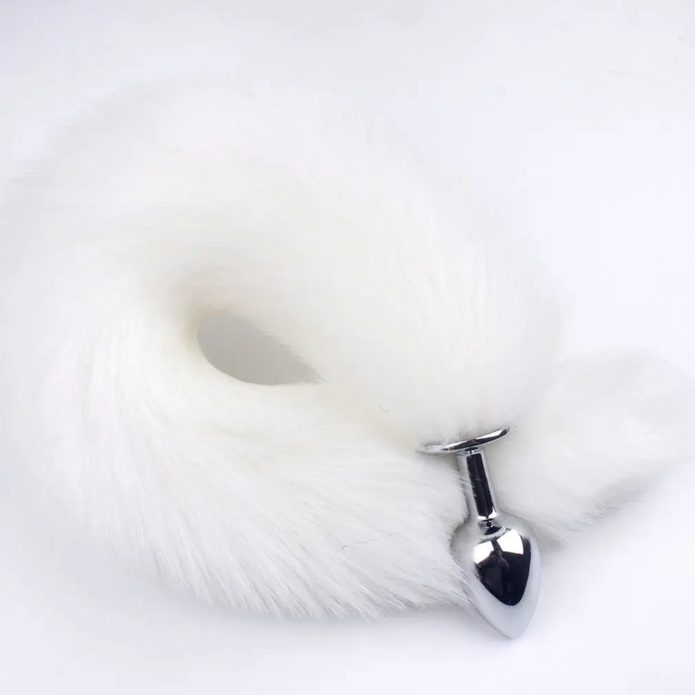 Soft Silicone Fox Tails Anal Plug Role Play Erotic Accessories Sex Shop Sex Toys for Couples Woman Men Gay BDSM Butt Plug