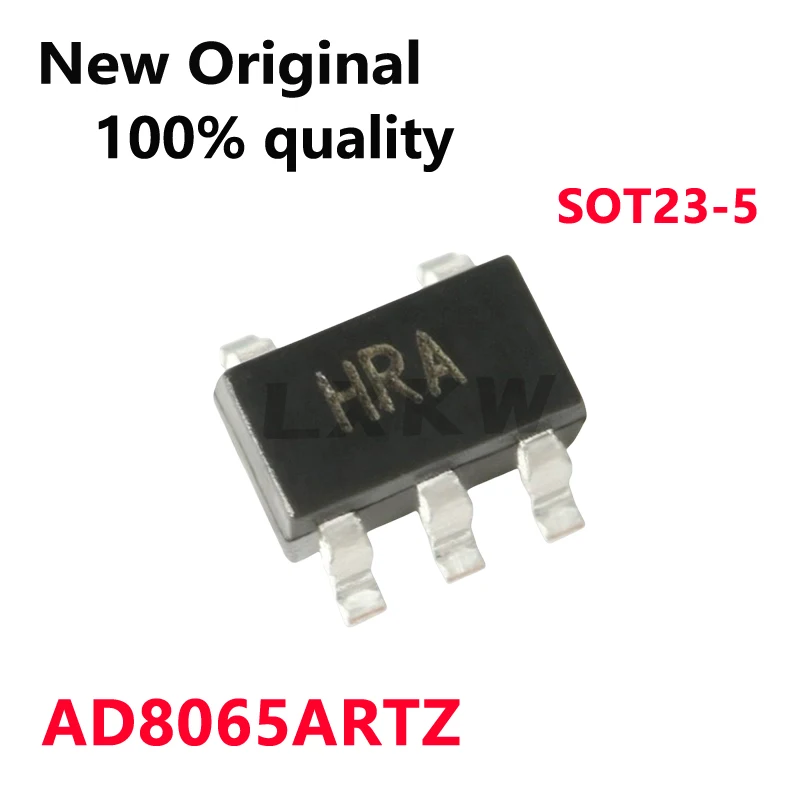 5-10/PCS New Original AD8065ARTZ-REEL7 AD8065ARTZ AD8065AR Screen printing HRA SOT23-5 145MHz operational amplifier In Stock