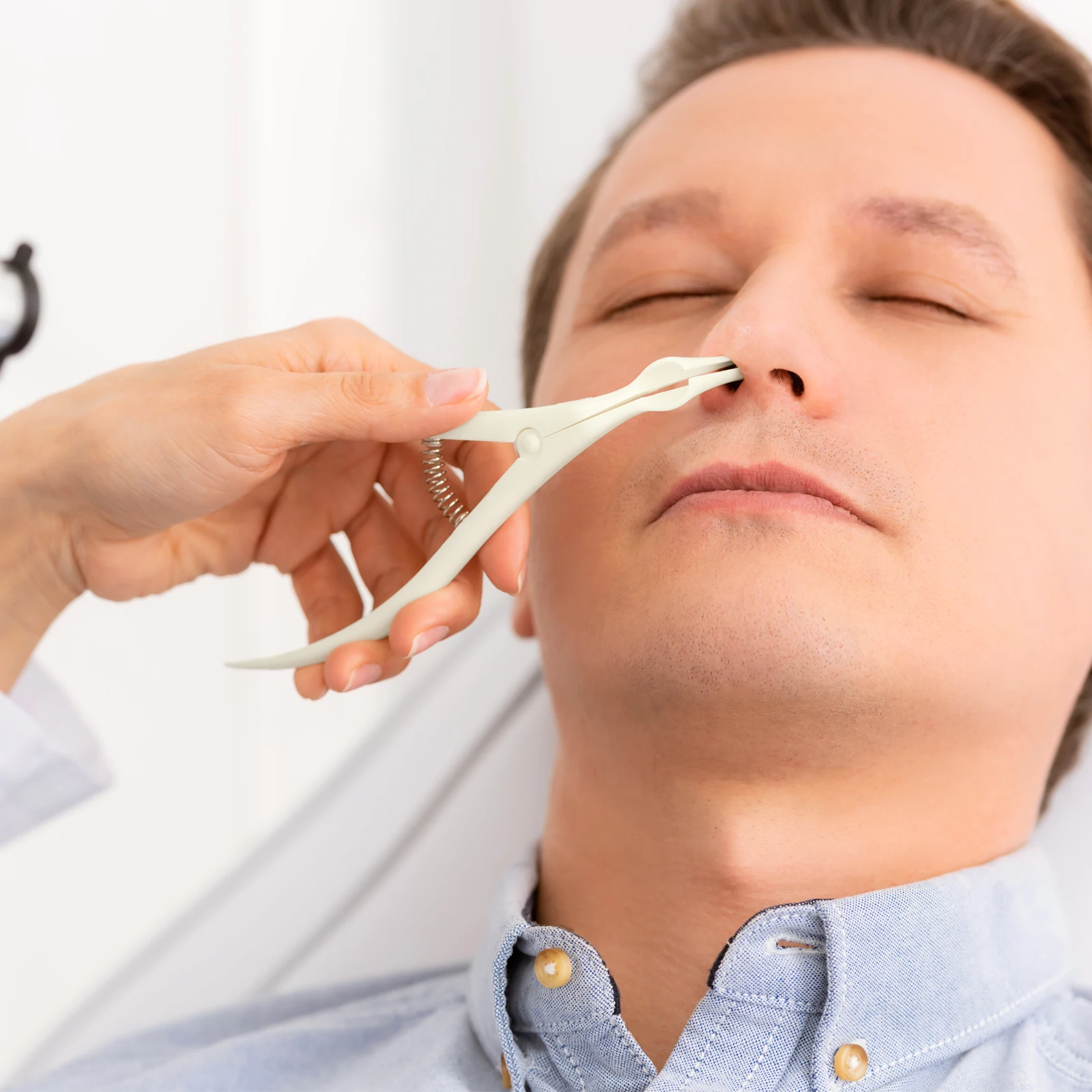 Specchio per visita medica per strumenti per chirurgia nasale con rinoscopio monouso sterile da 10 pezzi per specializi orl