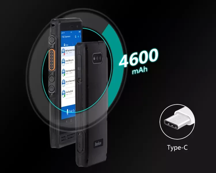 CAMORO Zello POC Walkie-talkie S300 4G GSM/WCDMA/LTE Rete Radio bidirezionale Telefono cellulare subacqueo con posizionamento GPS SOS