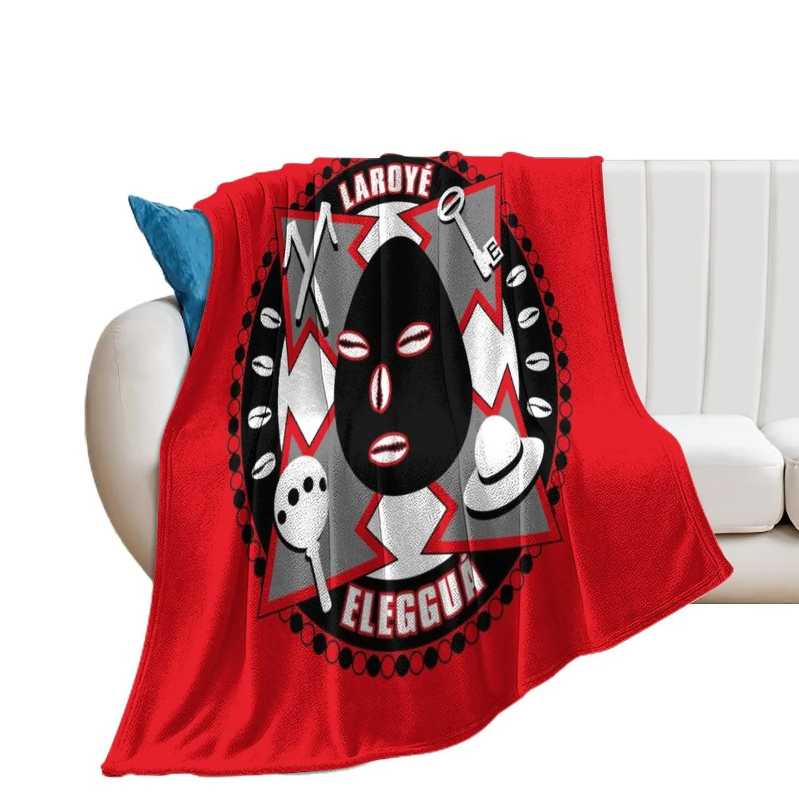 

Eleggua the Guardian Throw Blanket Luxury St Picnic Blankets