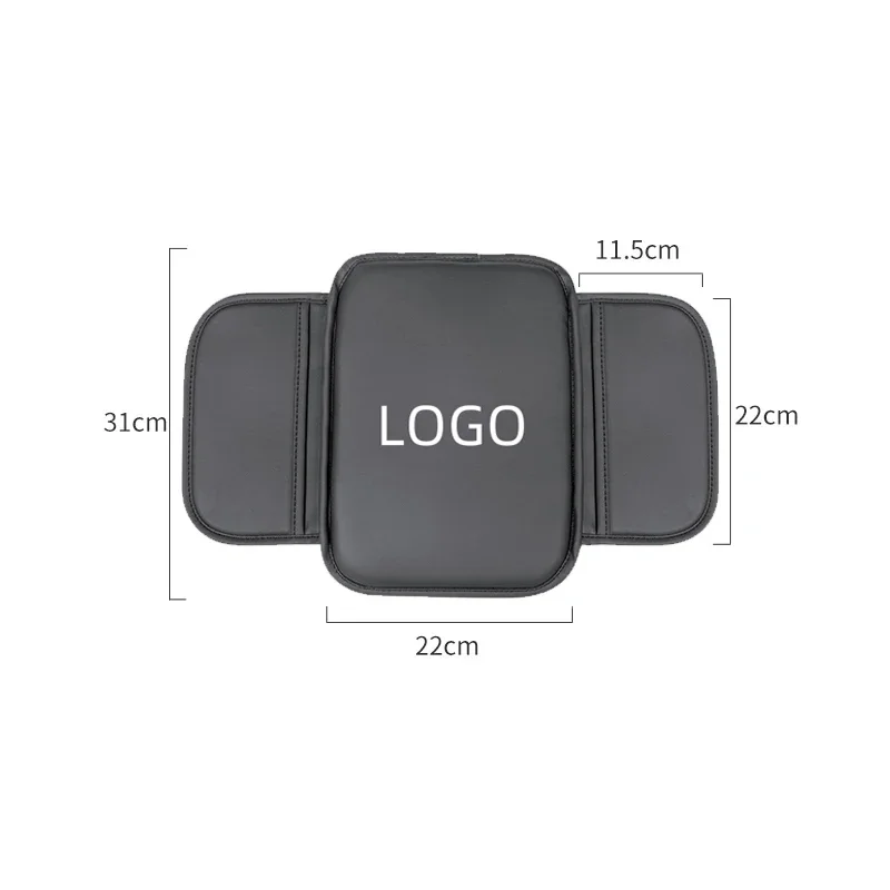 

Кожаный защитный коврик-подушка для центральной консоли и подлокотника для автомобилей VW Volkswagen Jetta MK5, Golf, T-ROC, GTI, R, Tiguan Art