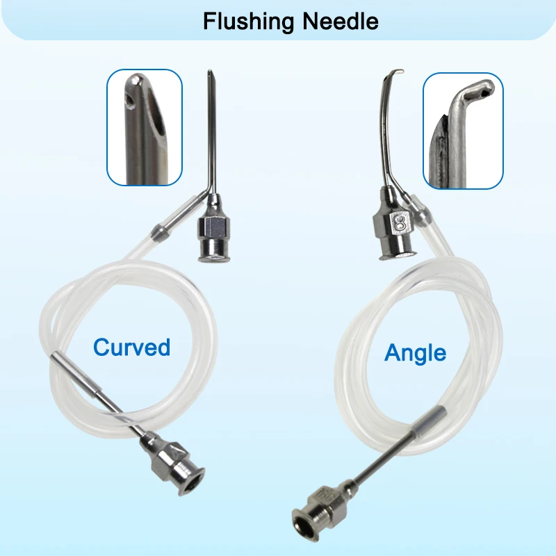 Medical Use Coaxial I/A Cannula Tools Double Parallel Tube Ophthalmic Left Right Needle Surgical Instrument