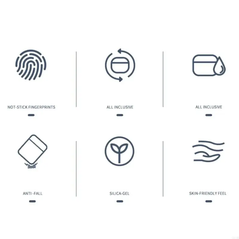 G6DD Soft Cover for FreeBudsSE 2 Anti-scratch Shockproof Shell Sleeve Washable Case