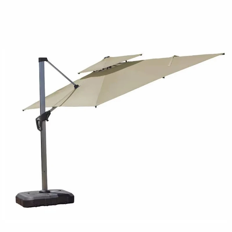 Outdoor Terrace Parasol Roman Umbrella Beach with Tassel Beach Manufacturer Outdoor Camping Chair with Umbrella Fast Delivery