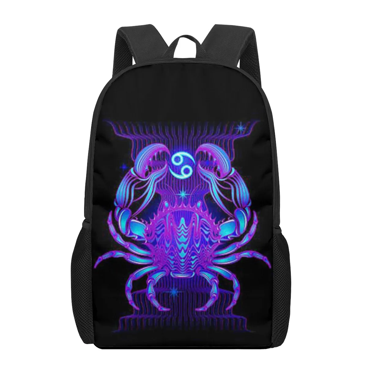 Art 12 Zürich 3D Print School Backpack for Boys, Girls, Teenager Kids PleBag, Casual Initiated Bag, Large Capacity Backpack