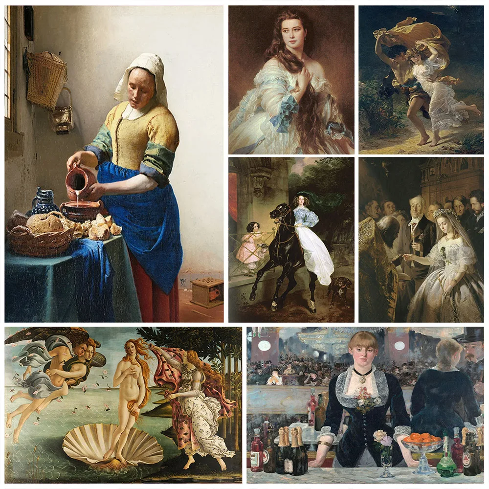 لوحة زيتية فنية ماسية ، حجر الراين وماس الفسيفساء ، مجموعات تطريز غرزة متقاطعة ، ديكور منزلي ، مشغولات هدايا ذاتية الصنع ، #1