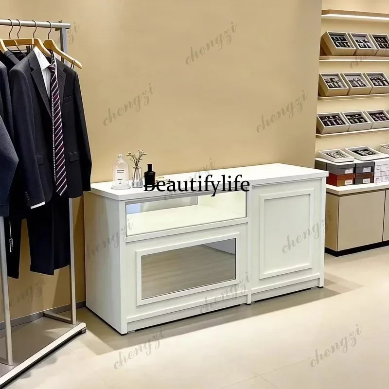 K153 Clothing Shop Reception Desk Cake   Display Cabinet Dessert Shop Shop checkout page