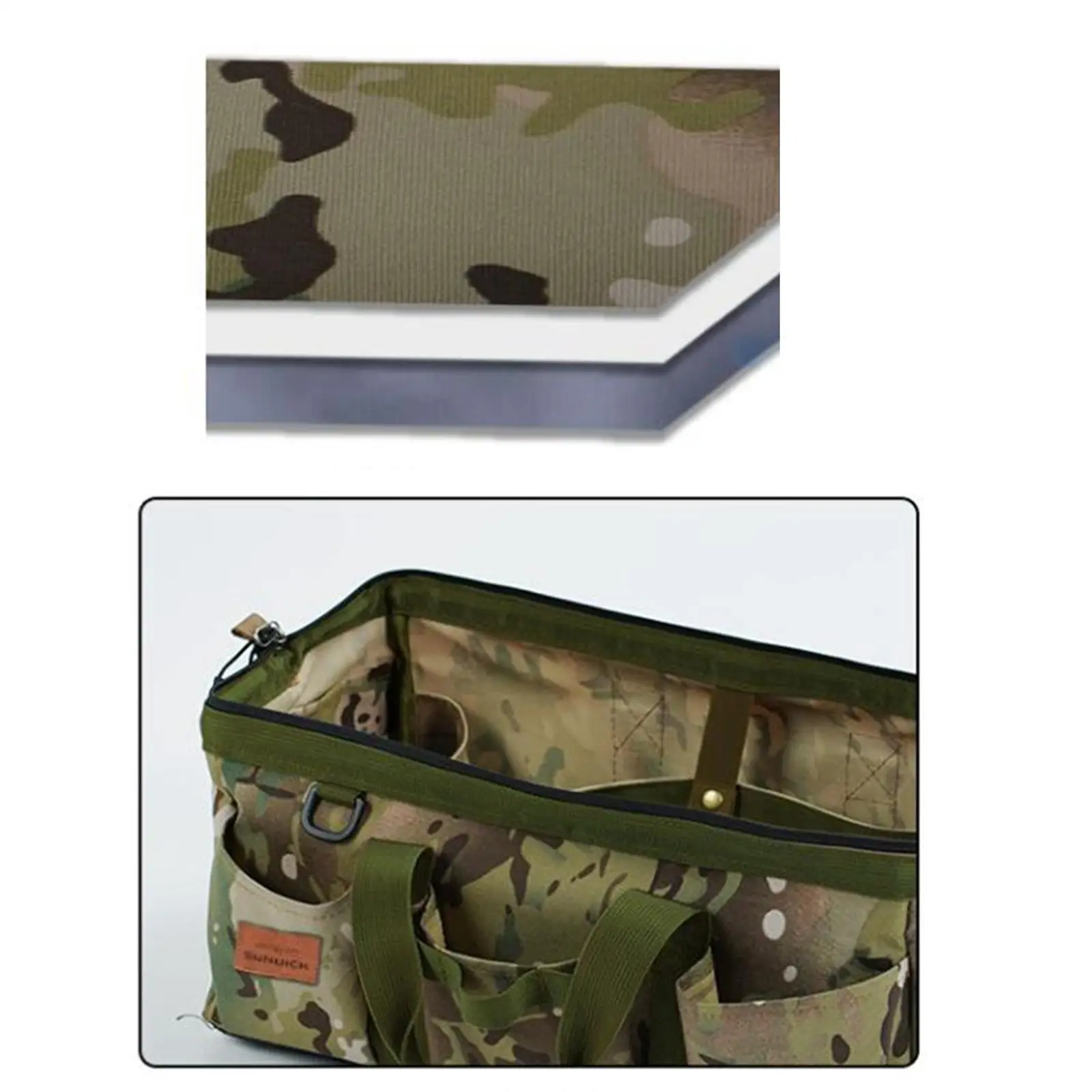 

Oxford Cloth Peg Stake Handbag Organizer Waterproof Camping Bag Storage Tote for Tent Tools Rope Stakes and Accessories