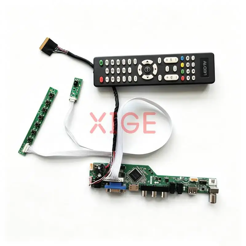 

For LTN140AT20 LTN140AT21 LTN140AT16 LTN140AT17 Drive Board DIY Kit 40-Pin LVDS HDMI+VGA+AV+USB 1366x768 1366*768 Laptop Display