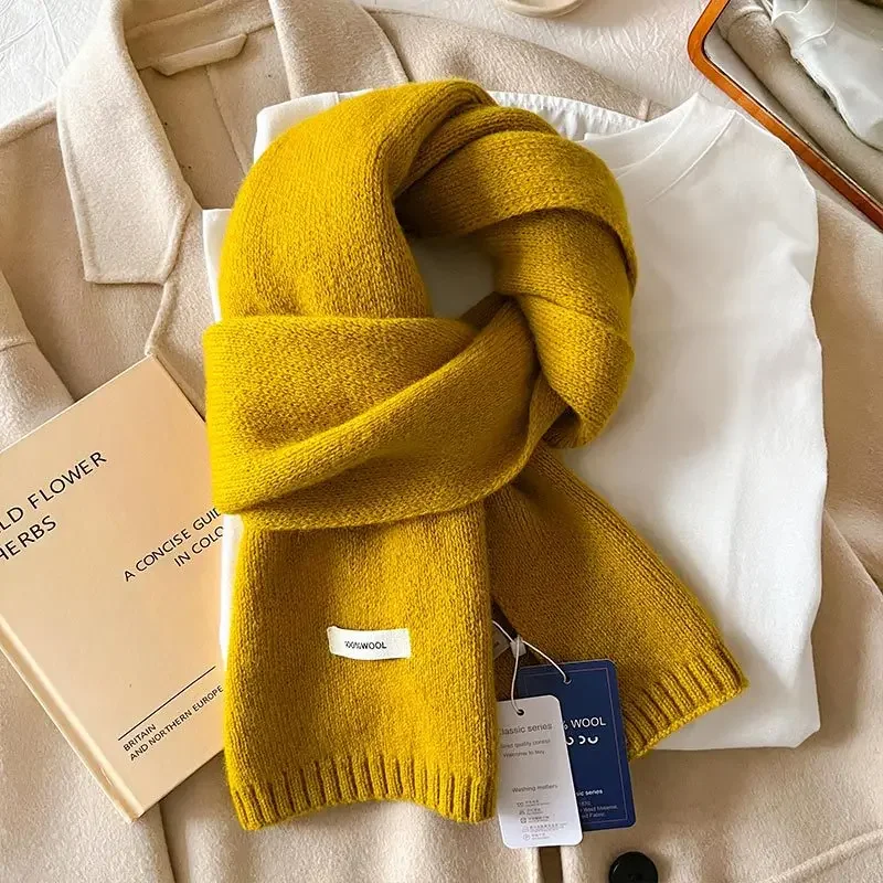 

Luxury Brand Wool Winter Scarf Women Scarves Adult Scarves for ladies 100% Wool scarf women Fashion Cashmere Poncho Wrap Scarves