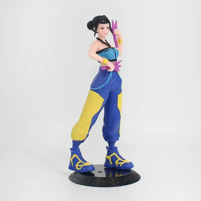 Miniso18cm Kpop Demon Hunters Figure Toy Cartoon Rumi/Mira/Zoey Action Figure PVC Desktop Decoration Model Doll Toy Fans Gift