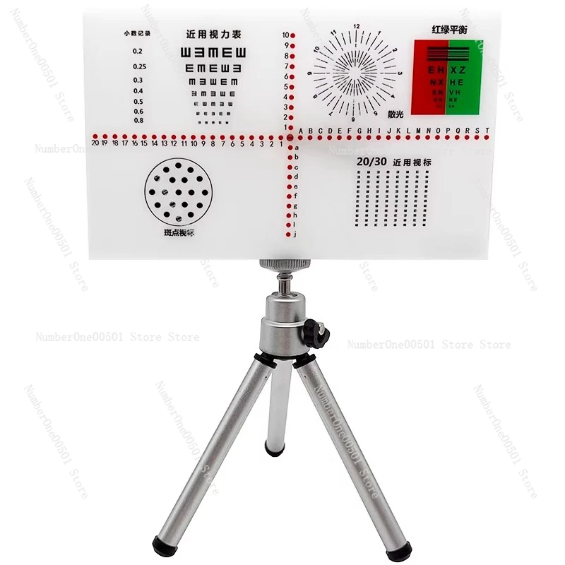 

Torrington Board Near Vision Ophthalmic Test Tool Heterophoria AC-A Test Eye Position Screening For Optometry Accurate