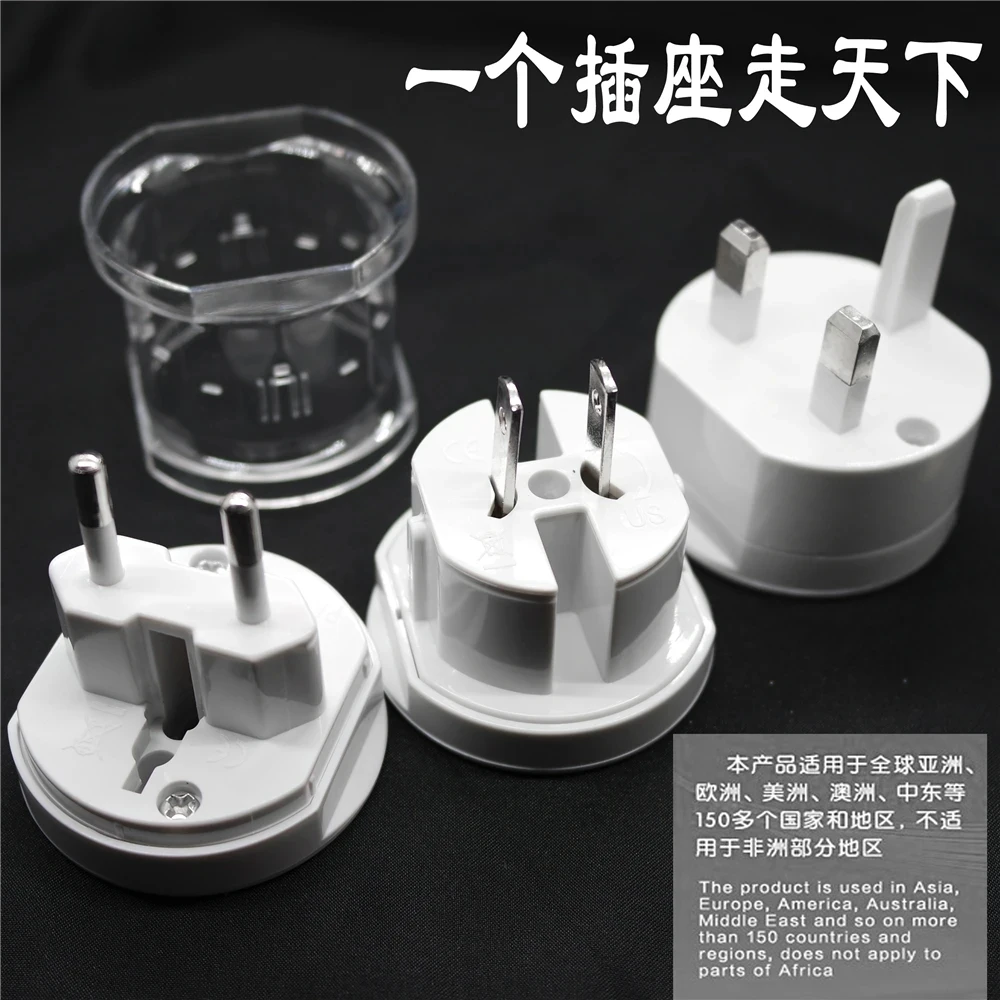 Wereldwijd Alles In Één Universele Reisadapter Muur Ac Power Adapter Kit Internationale Converters Voor Usa Eu Uk Aus White