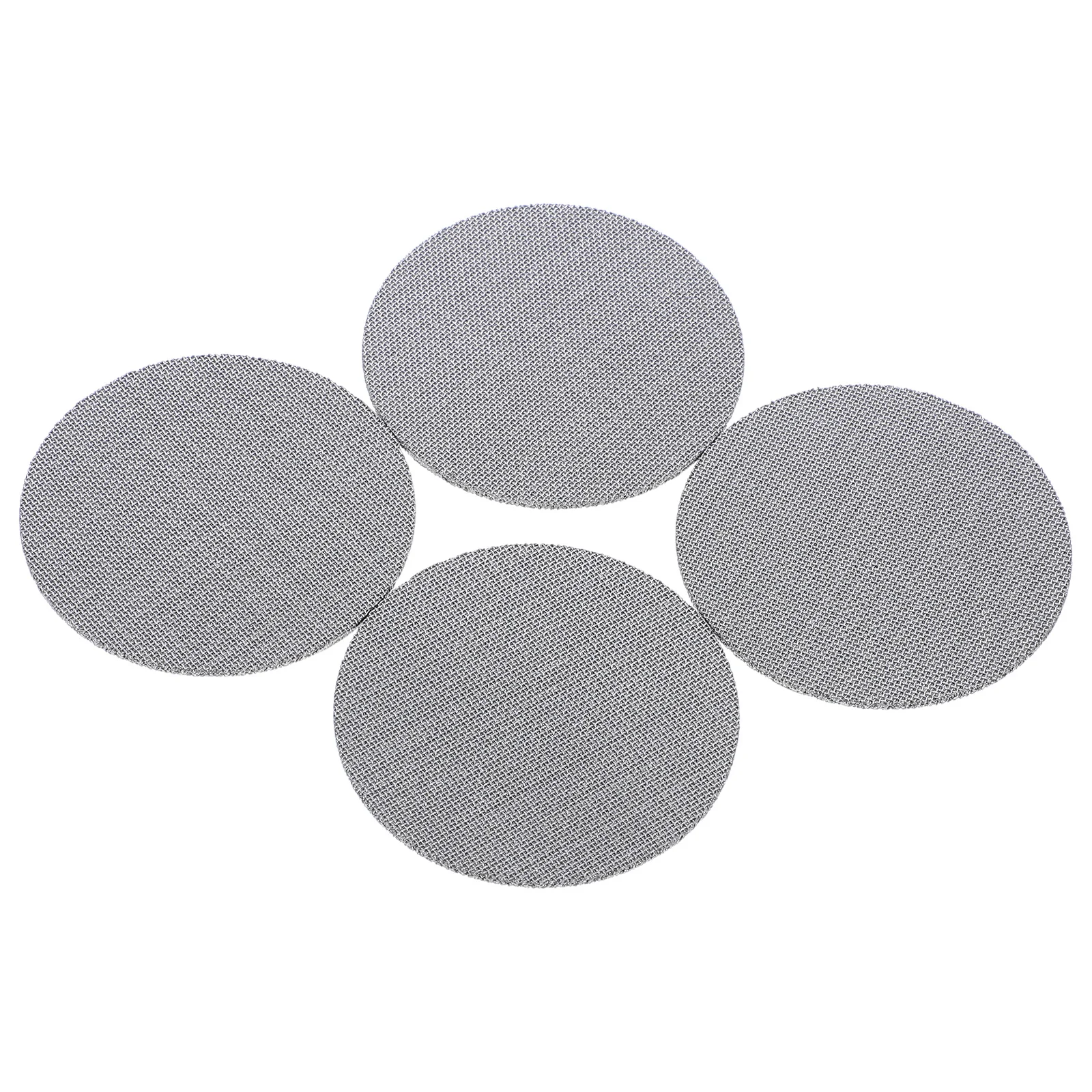 

4Pcs 585 Mm Reusable Stainless Steel Espresso Puck Screen 17mm Thickness Coffee Filter Basket Metal Mesh for Portafilter