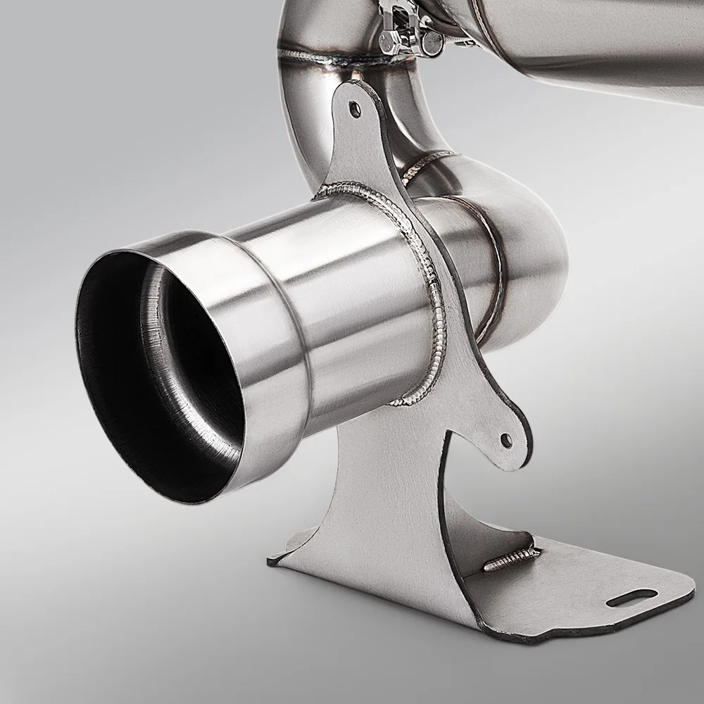 UTV Front Integrated Exhaust Header Pipe For Can‑Am Maverick X3 2017‑2025 Fit origin alexhaust pipe cover