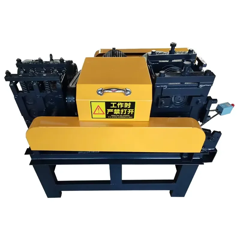 Hot Selling 380v Waste Rebar Straightening Machine 4-12mm Steel bar Straightening Cutting Machine
