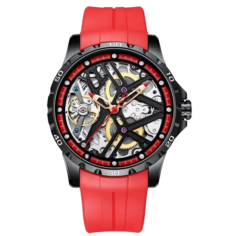 AILANG Men's Luxury Mechanical Automatic Watch High-End Brand Waterproof Hollow Design Orologio Automatico Uomo Men's Watch