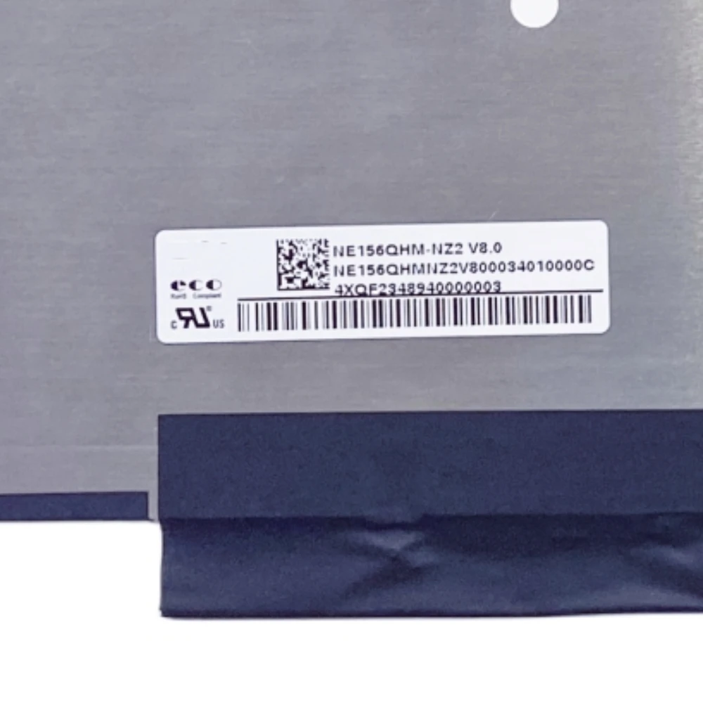 Original QHD NE156QHM-NZ2 V8.0 15.6 Inch Laptop LCD Screen Display Panel Matrix 2560x1440 40pin