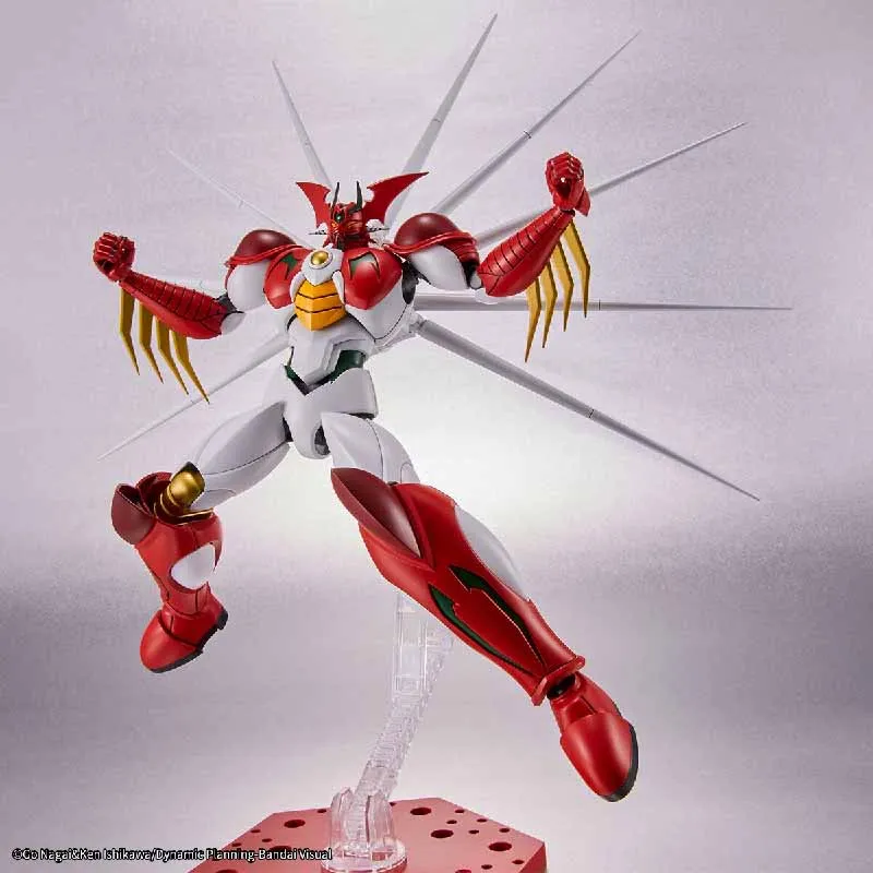 Alta qualidade em estoque bandai original gundam hg 1/144 série geter arco anime figura de ação montagem modelo brinquedos