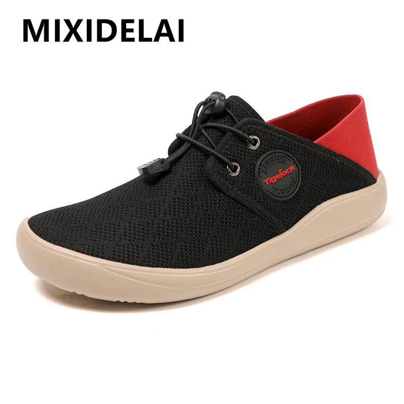 

New Men Casual Shoes Breathable Mesh Shoes Designer Sneakers Soft Flat Men Sneakers Luxury Men Loafers Comfortable Driving Shoes
