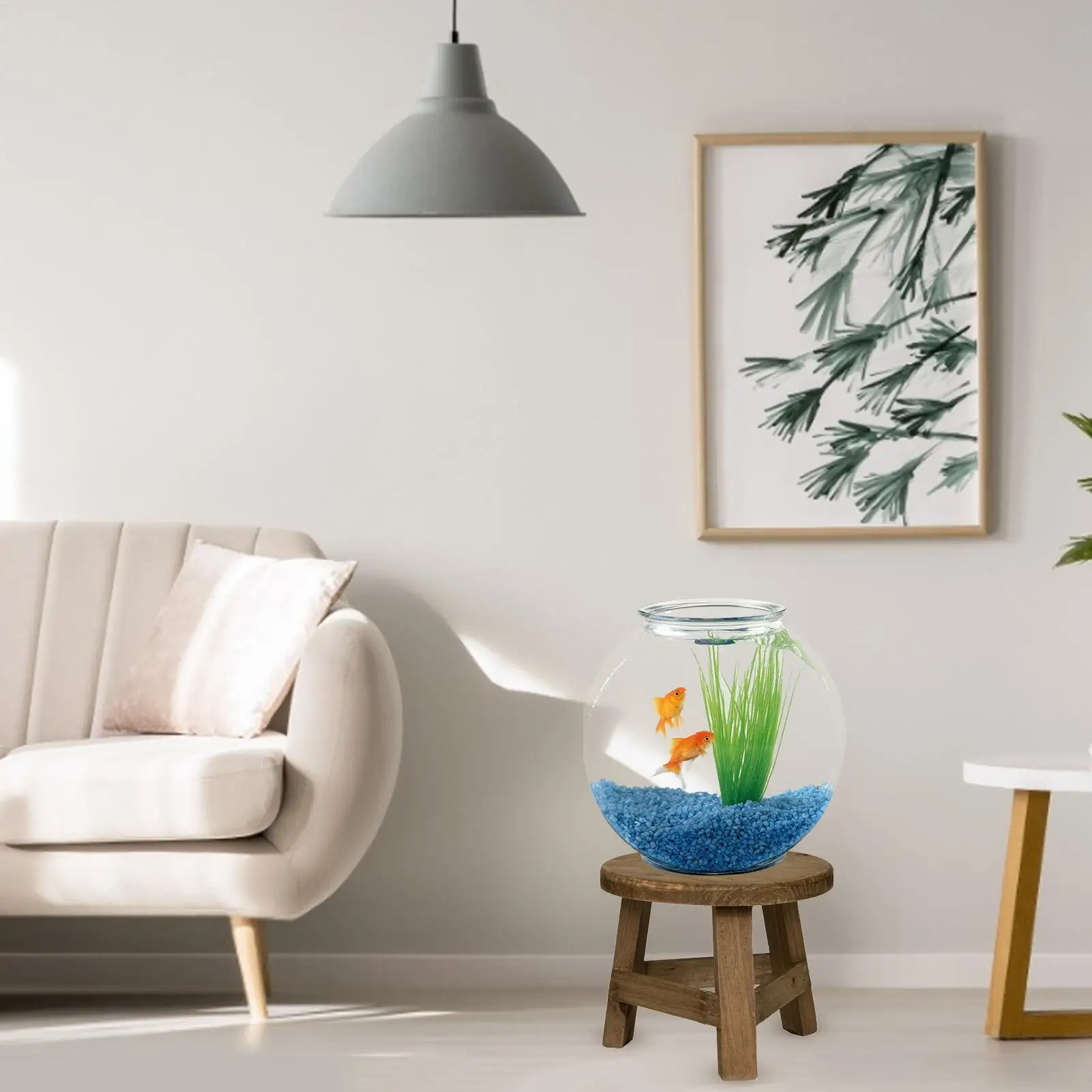 Small Plant Riser Stand Wooden Potted Plant Support Stool Indoor Plant Round Display Table Living Room Gardening Decoration