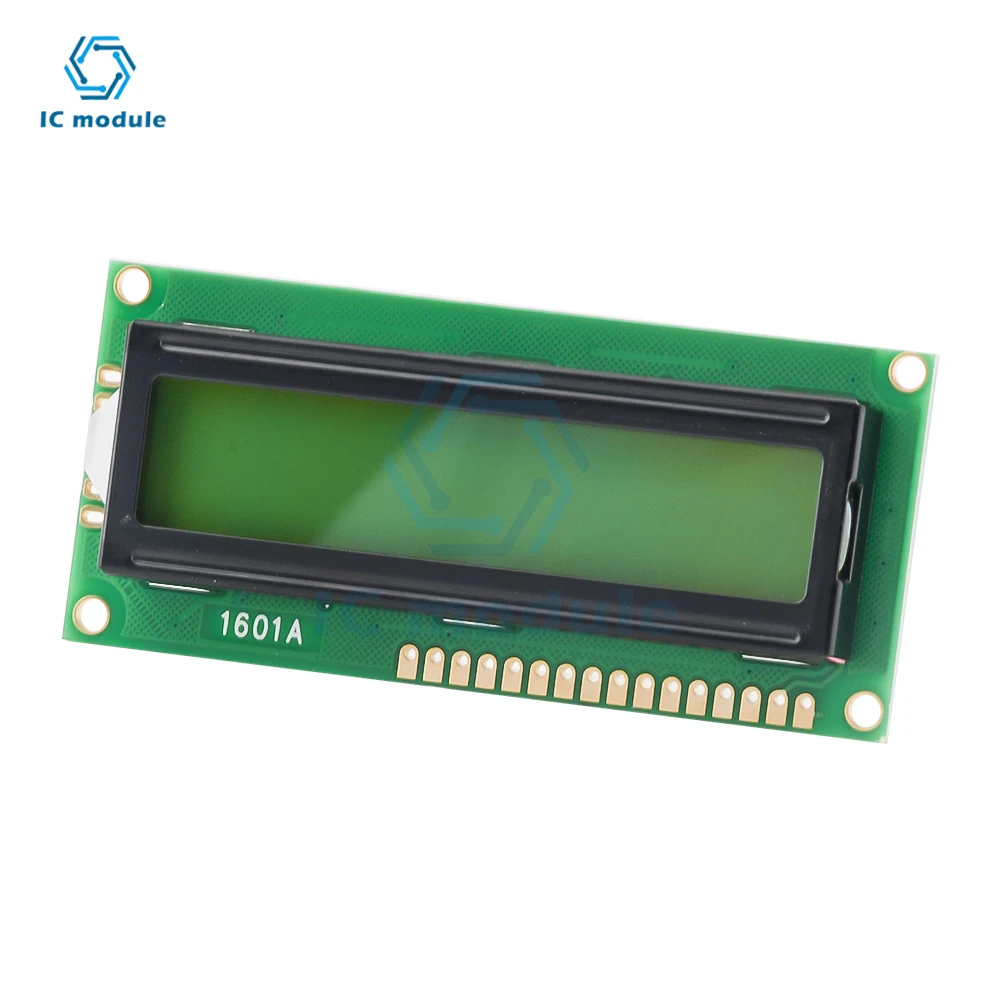 1601A LCD Display screen 16X01 character LCM module SPLC780D-02 Drive display 5V