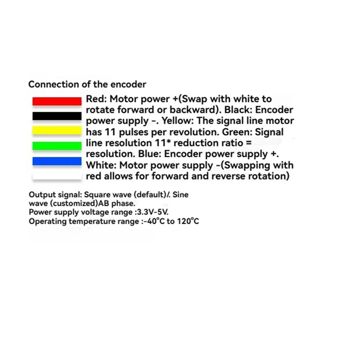 Multi-use Gear JGB37-520 DC Reduction Motor with Hall Encoder Car Motor DC12V 333RPM for Self Balancing Car with Speed Measureme