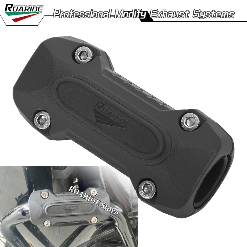Universal 22MM 25MM 28MM Motorcycle Modified Bumper Adhesive Engine Protection Accessories For R1250GS 800MT Tenere700 Adventure