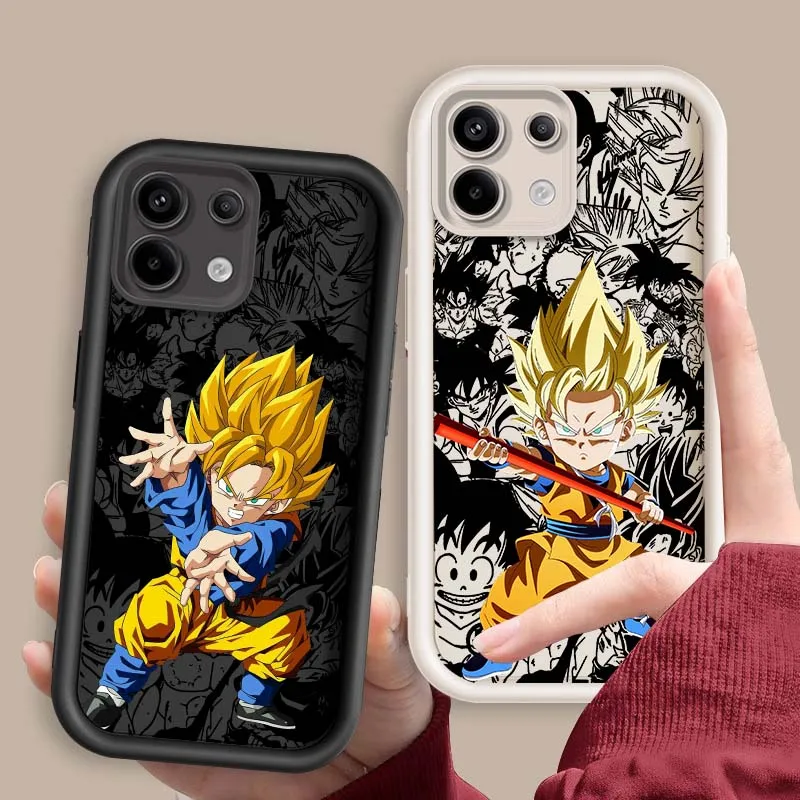 

Dragon Ball Anime Son Goten Phone Case For Xiaomi Mi Poco X3 X4 X5 X6 M4 M5 M5s M6 F4 F5 F6 Pro GT Plus 5G Eye Ladder