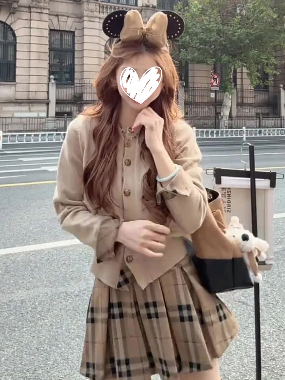 

Вязаный кардиган в британском стиле с длинными рукавами и вставками, женский осенне-зимний модный комплект, повседневные брюки с высокой талией