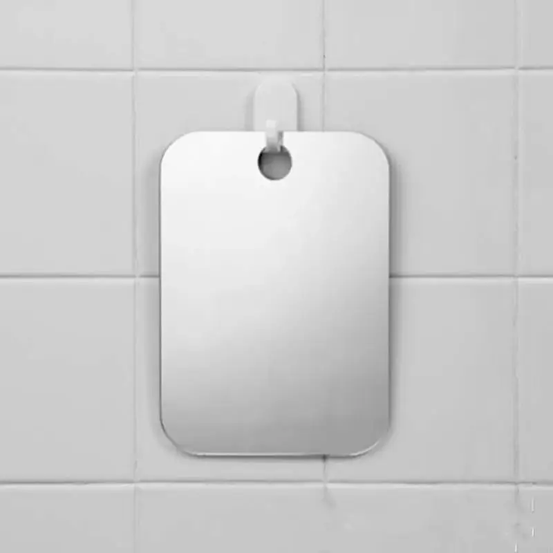 62KD Large Fogless Bathroom Mirror for Shaving Shower Mirrors 13x17CM