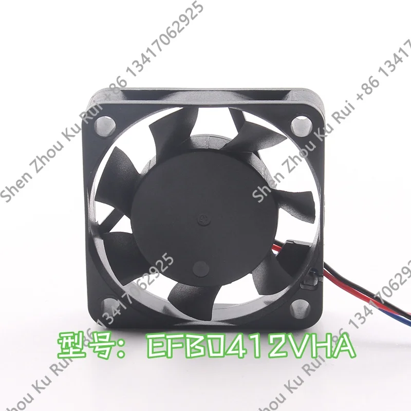 Cooling Fan Delta 24V 48V 40x40x10MM 4010 4CM Graphics Card Chassis Double Ball Large air Capacity EFB0412VHA DC 12V 0.23A