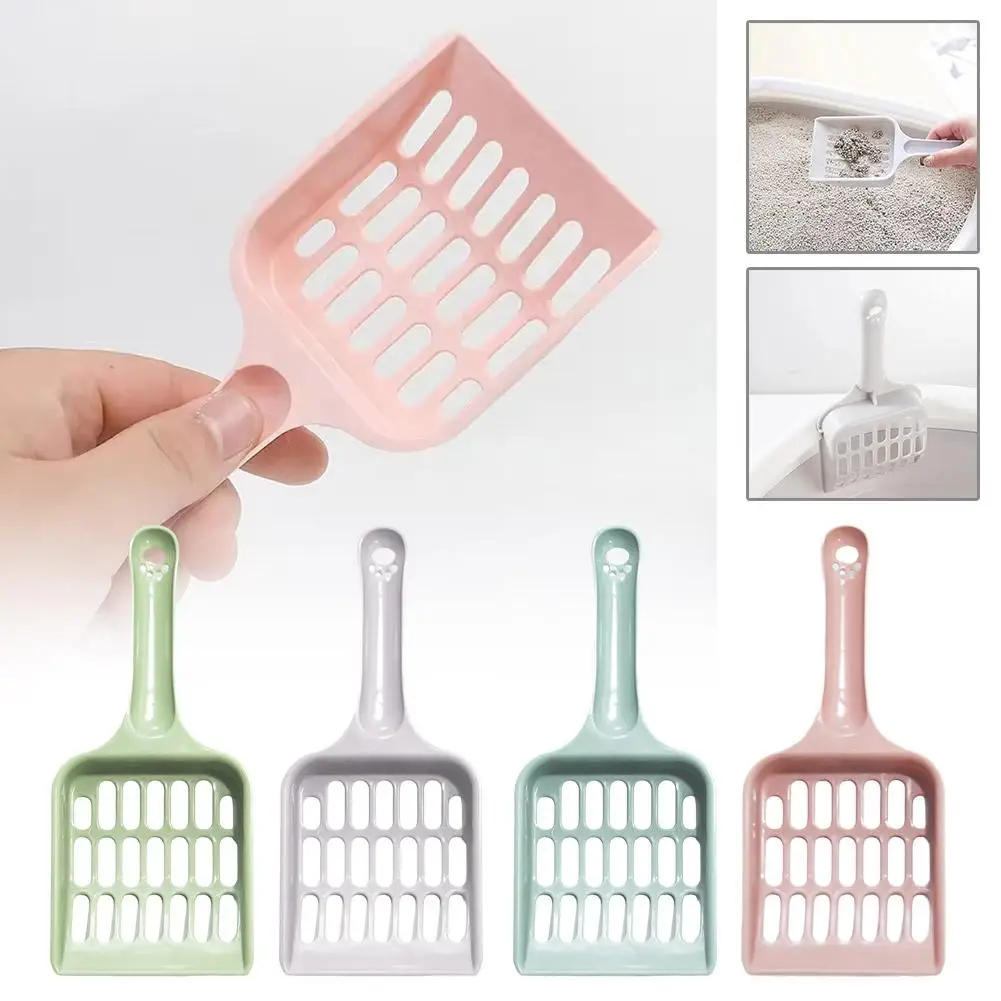 Cat Litter Spoon Shovel Plastic Pet Toilet Poop Artifact Shovel Tool Garbage Artifact Pet Cleaning Sand Dog Shovel Pet Clea B9R3