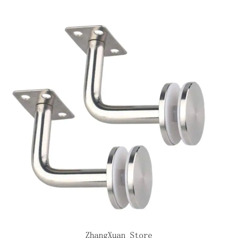 Stainless Steel Stair Handrail Bracket for Staircase Glass Railing Installation 3XUF