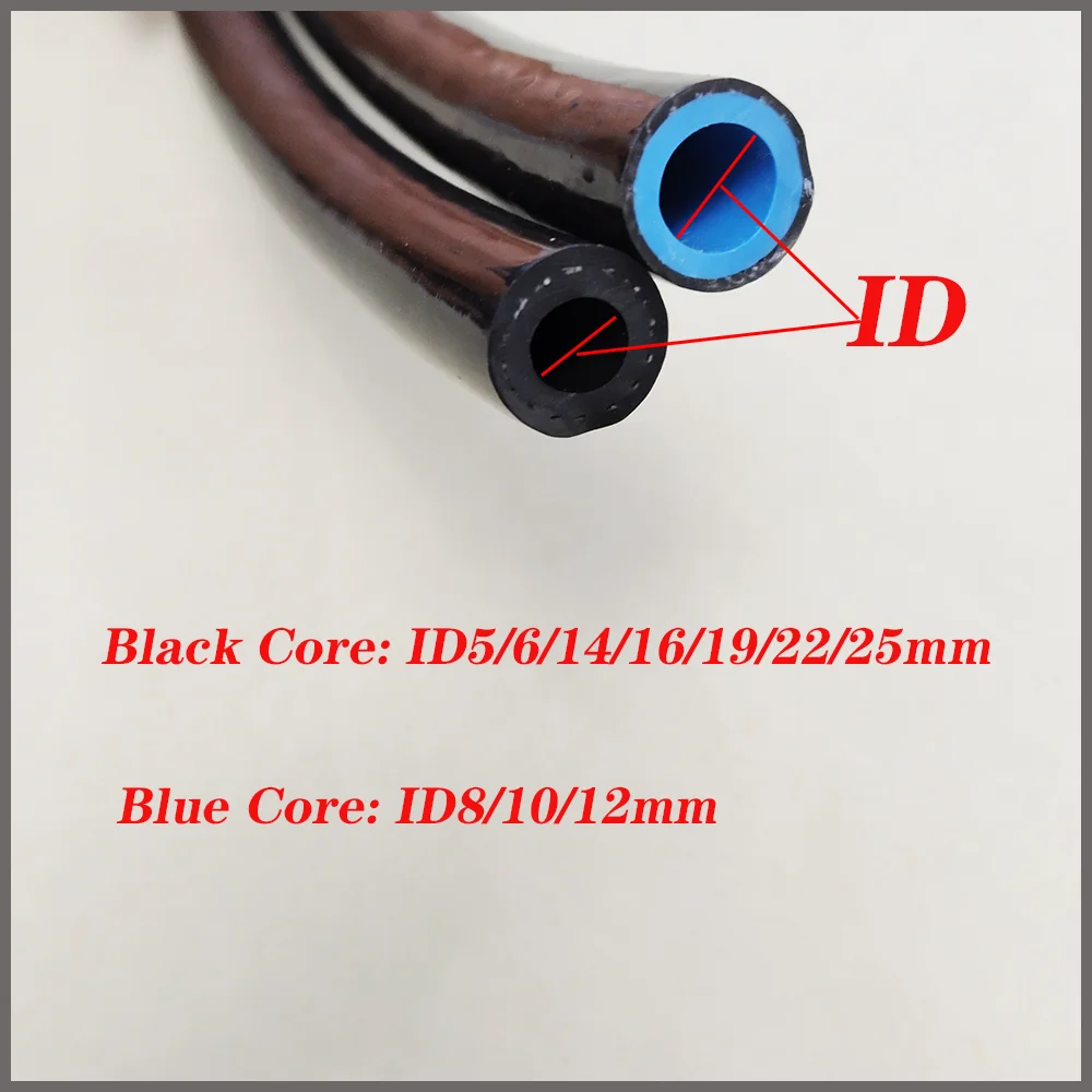 Tuyau d'huile en résine TPU, tuyaux de carburant diesel, haute température, pression VPN, tension, 1-10m, 5mm, 6mm, 8mm, 10mm, 12mm, 14mm, 16mm, 19mm, 22mm, 25mm